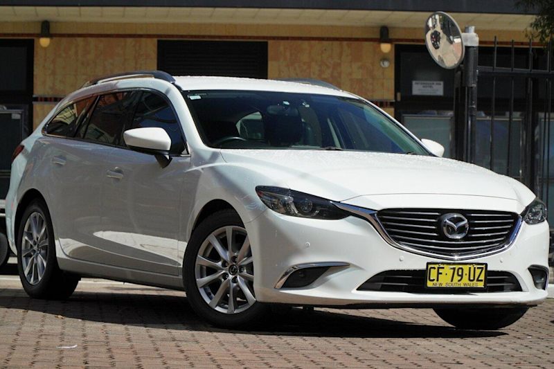 2015 Mazda 6 GJ1032 Touring SKYACTIV-Drive Snowflake White Pearl 6 Speed Sports Automatic Wagon62933709386114110
