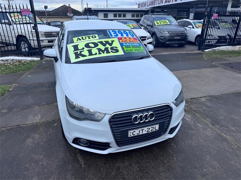 2012 Audi A1 8X MY12 Sportback 1.4 TFSI Ambition White 7 Speed Auto Direct Shift Hatchback62938583929473112