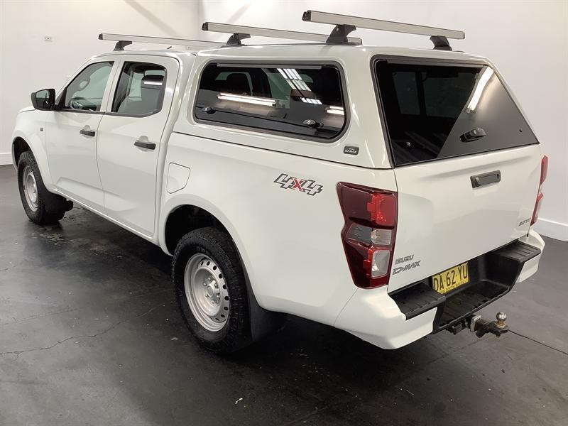 2021 Isuzu D-MAX RG MY21 SX (4x4) Mineral White 6 Speed Auto SEQ Sports Mode Crew Cab Utility62934701146627112