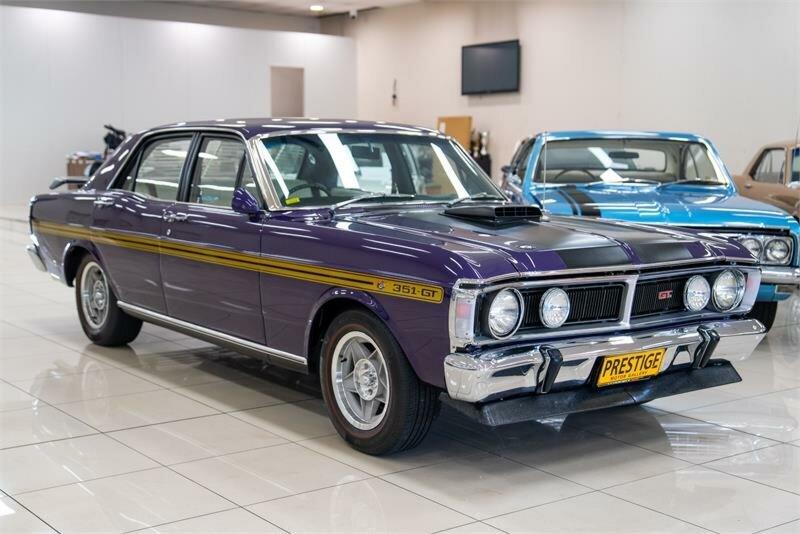 1970 Ford Falcon XY 500 Wild Violet 4 Speed Manual Sedan62934705118210110