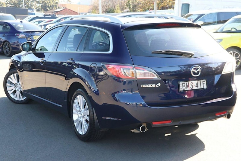 2010 Mazda 6 GH1051 MY09 Classic Blue 5 Speed Sports Automatic Wagon62933714061058112