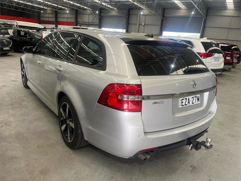 2017 Holden Commodore VF II MY17 SV6 Sportwagon Silver, Chrome 6 Speed Sports Automatic Wagon62936663537411113