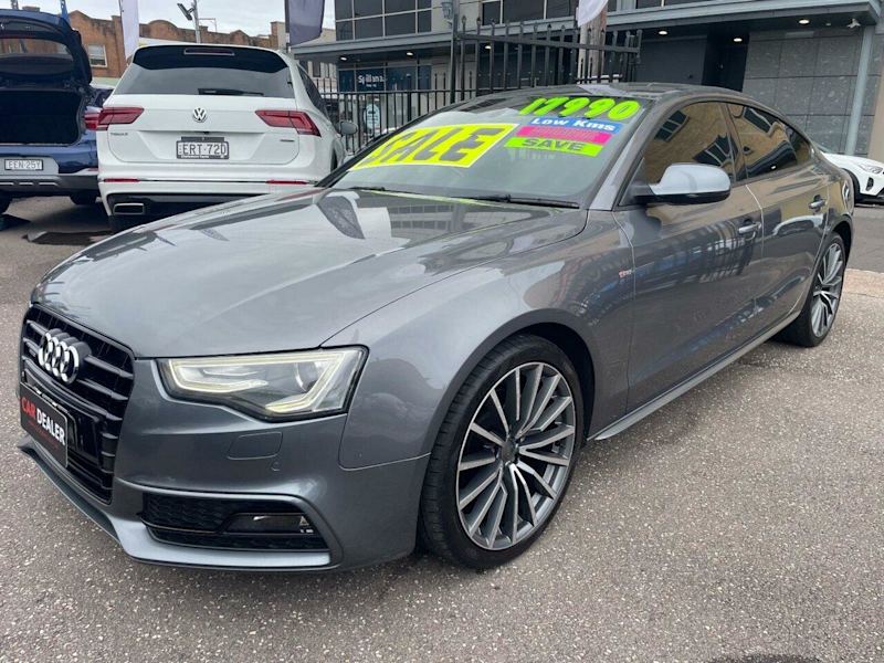 2013 Audi A5 8T MY13 Sportback 2.0 TFSI Quattro Grey 7 Speed Auto Direct Shift Hatchback62934699327619114