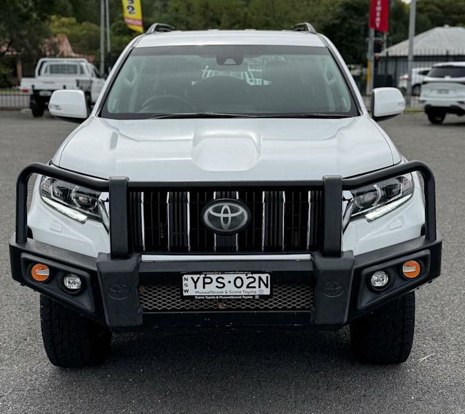 2019 Toyota Landcruiser Prado GDJ150R GXL Glacier White 6 Speed Automatic SUV62935685989122110