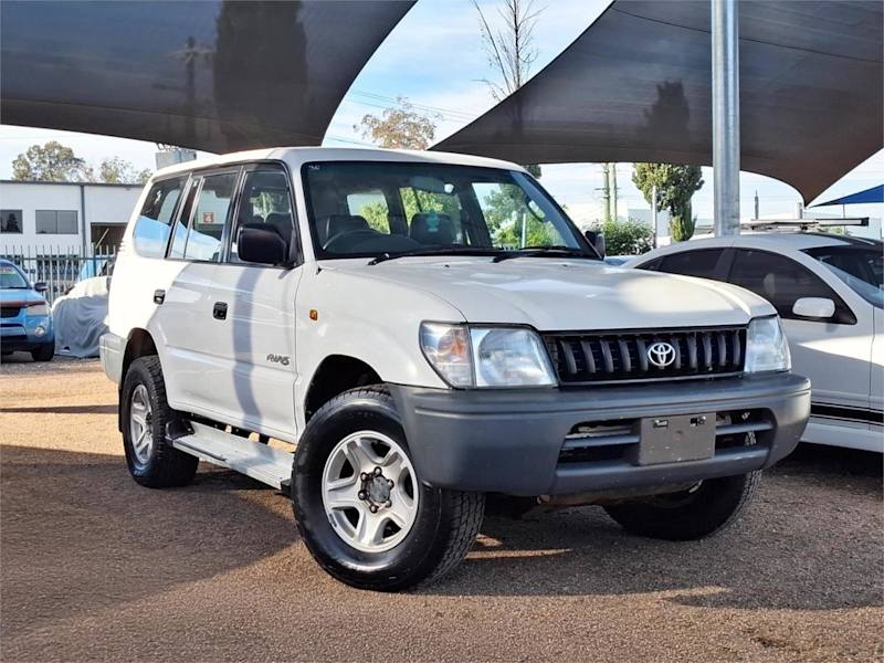 1996 Toyota Landcruiser Prado VZJ95R RV6 White 4 Speed Automatic Wagon62934707883011110