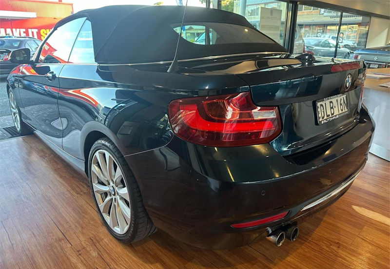 2017 BMW 230i F23 MY17 Luxury Line Blue 8 Speed Automatic Convertible62937625010563112
