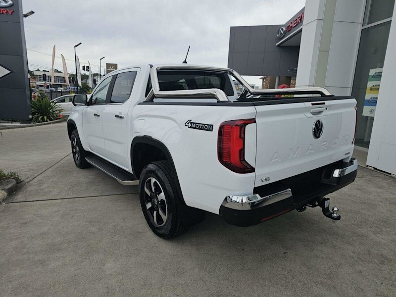 2024 Volkswagen Amarok NF MY24 TDI600 4MOTION Perm Style Clear White 10 Speed Automatic Utility62882772516483112