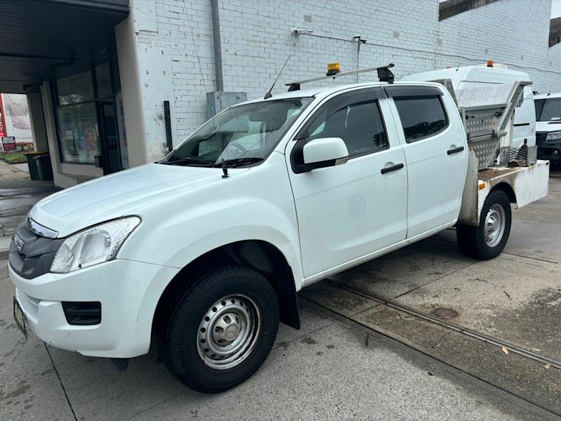 2016 Isuzu D-MAX TF MY15.5 SX HI-Ride (4x2) White 5 Speed Automatic Crew Cab Utility62935689629314112