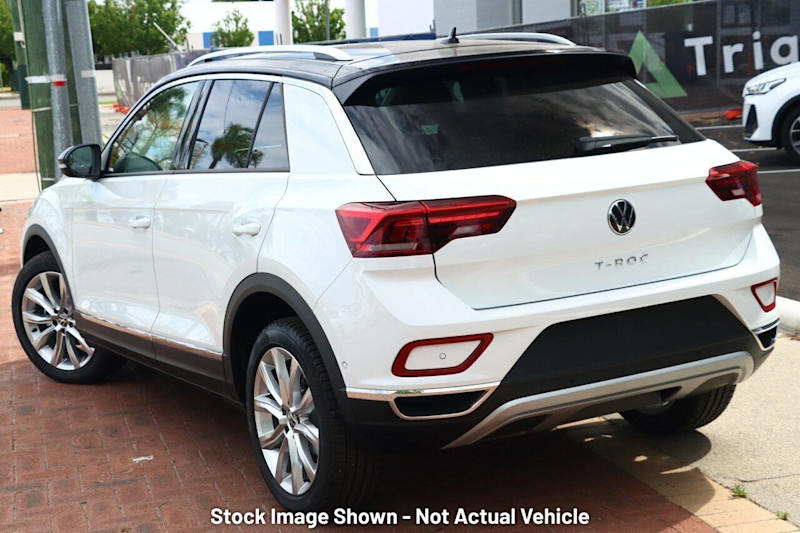 2025 Volkswagen T-ROC D11 MY25 110TSI Style Ravenna Blue Metallic Black 8 Speed Sports Automatic62933704639489111
