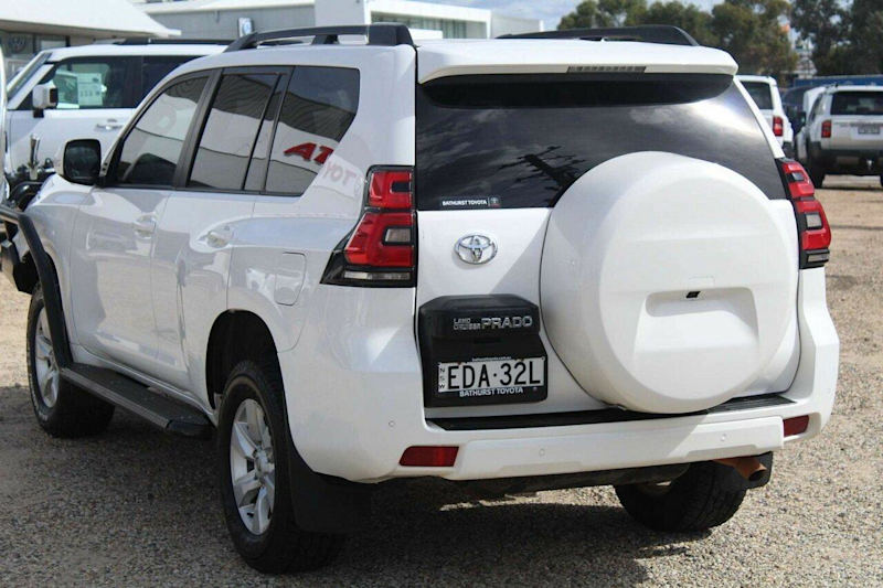 2019 Toyota Landcruiser Prado GDJ150R GXL Glacier White 6 Speed Sports Automatic Wagon62937622877826114