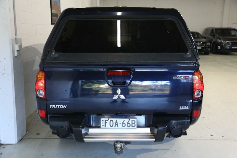 2013 Mitsubishi Triton MN MY13 GLX-R Double Cab Blue 5 Speed Sports Automatic Utility62932714834563113