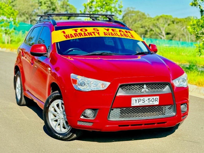 2012 Mitsubishi ASX XA MY12 (2WD) Red Continuous Variable Wagon62882732209539110