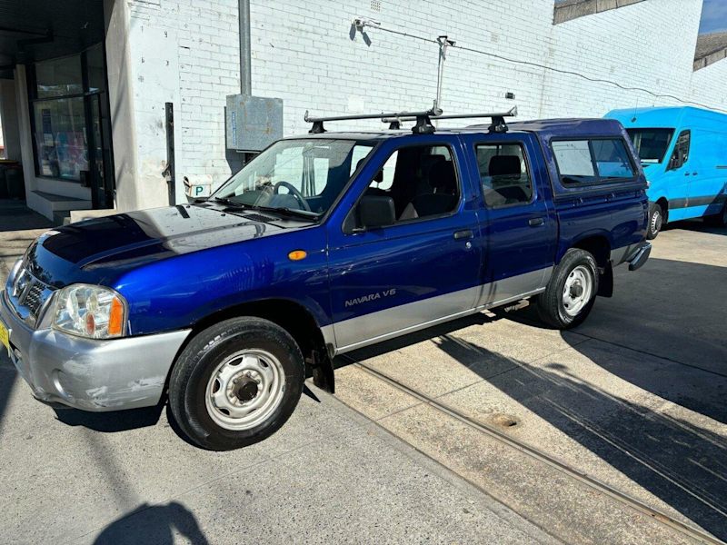 2002 Nissan Navara D22 Series 2 DX (4x2) Blue 5 Speed Manual Dual Cab Pick-up62933707333378111