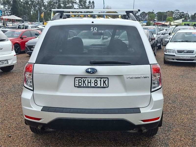 2009 Subaru Forester S3 MY10 XS AWD Premium White 4 Speed Sports Automatic Wagon62932714821377114