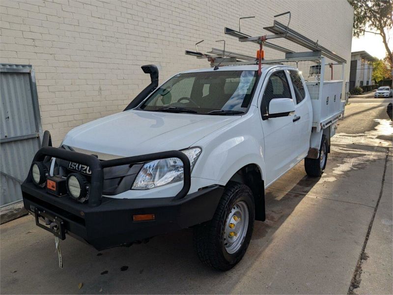 2016 Isuzu D-MAX TF MY15.5 SX (4x4) White 5 Speed Manual Space Cab Chassis62934696711297112