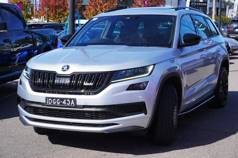 2020 Skoda Kodiaq NS MY20.5 RS DSG Silver 7 Speed Sports Automatic Dual Clutch Wagon62936658312963112