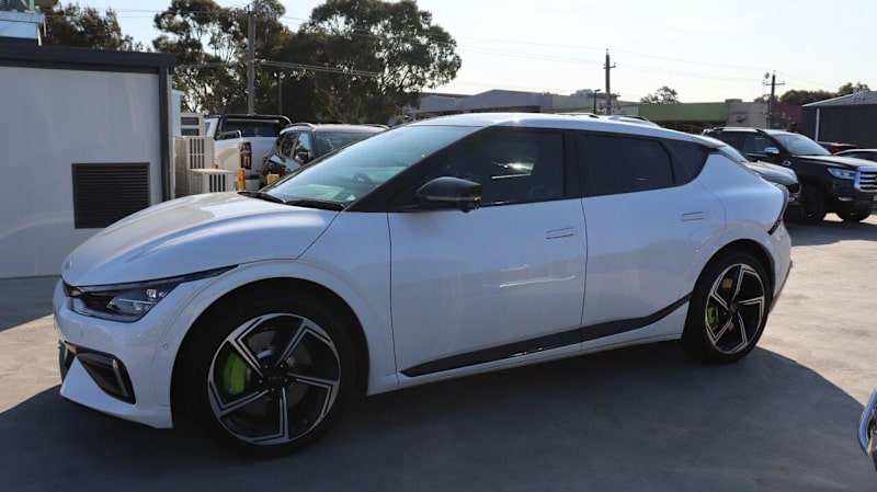 2023 Kia EV6 CV MY23 GT AWD Snow White Pearl 1 Speed Reduction Gear Wagon62937624410753112