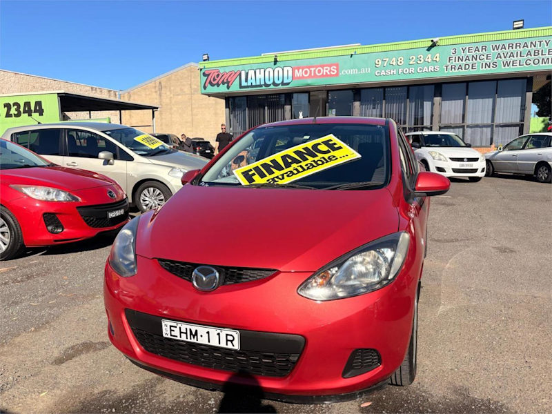 2007 Mazda 2 DE10Y1 Maxx Red 4 Speed Automatic Hatchback62933705711490113
