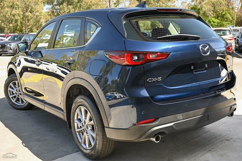 2025 Mazda CX-5 KF2WLA G25 SKYACTIV-Drive FWD Maxx Sport Blue 6 Speed Sports Automatic Wagon62882729764995113