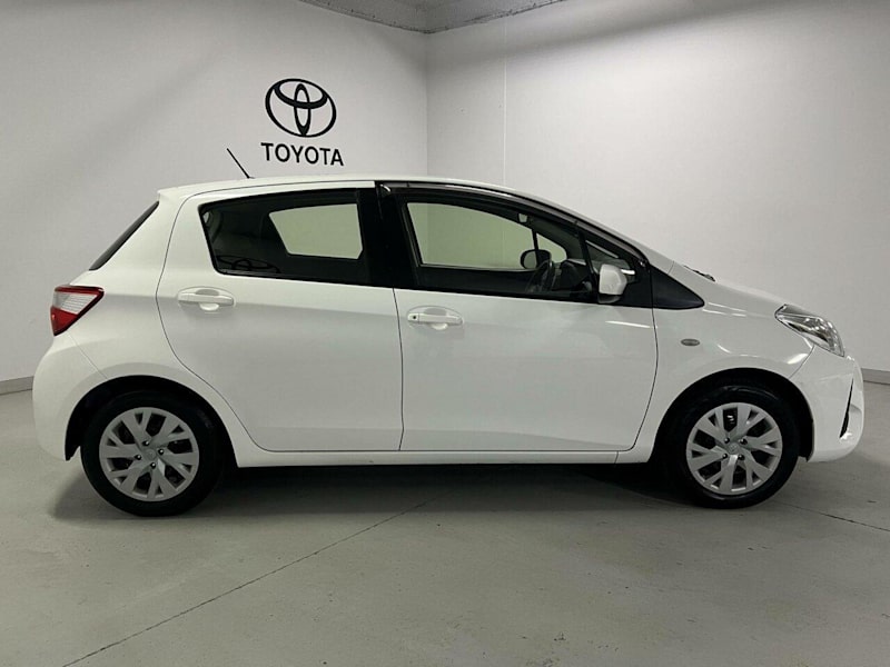 2017 Toyota Yaris NCP130R MY17 Ascent Glacier White 4 Speed Automatic Hatchback62882770258434113