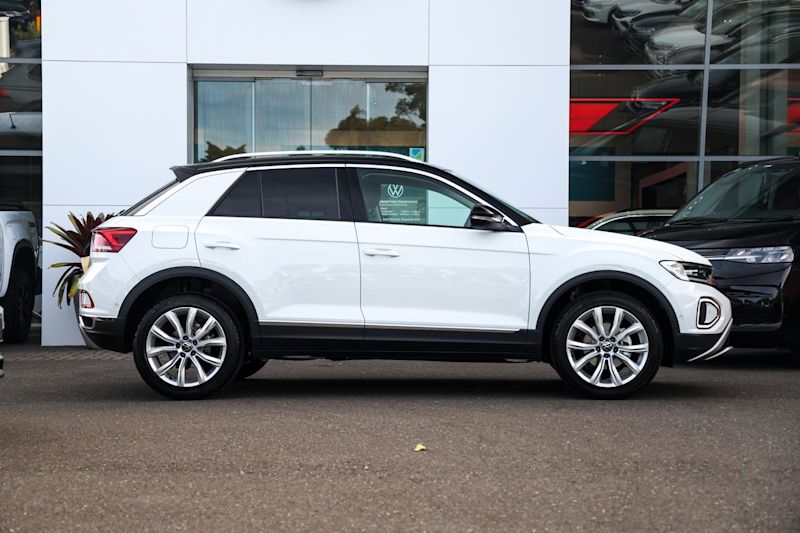 2025 Volkswagen T-ROC D11 MY25 110TSI Style Pure White 8 Speed Sports Automatic Wagon62882735631234112