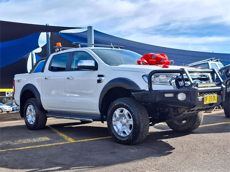 2016 Ford Ranger PX MkII XLT Double Cab White 6 Speed Sports Automatic Double Cab628827372968991127