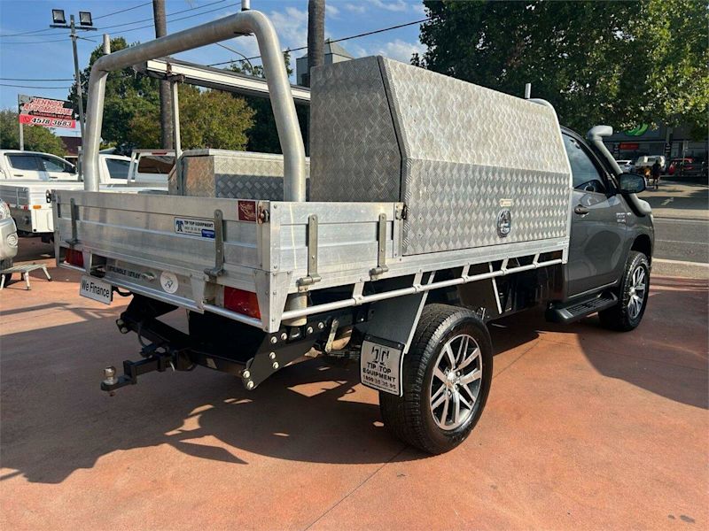 2017 Toyota Hilux GUN126R MY17 SR (4x4) Grey 6 Speed Manual Cab Chassis62934706138881114