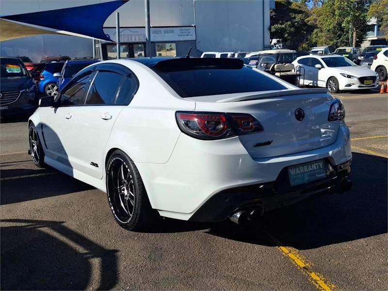 2014 Holden Commodore VF MY15 SS V Redline White 6 Speed Manual Sedan62882767596163113