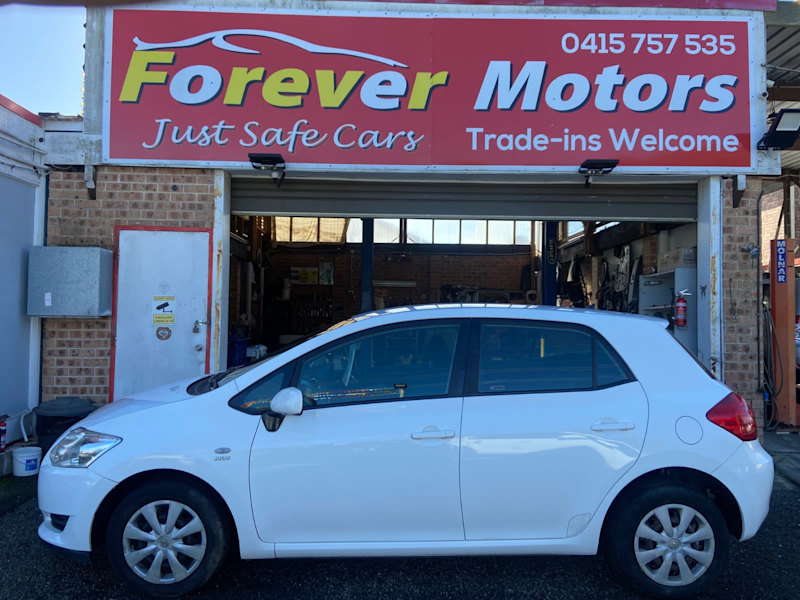 2009 TOYOTA COROLLA ASCENT AUTOMATIC HATCHBACK629376224711691121