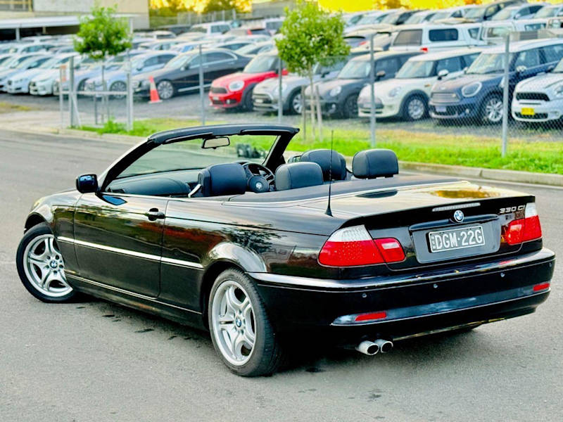 2004 BMW 330Ci E46 Black 5 Speed Automatic Steptronic Convertible62882768287618110