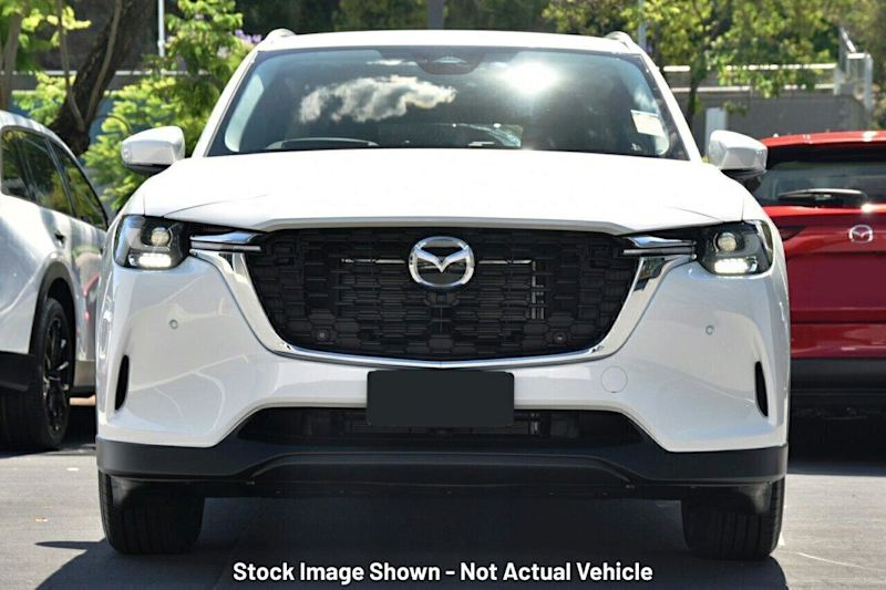 2024 Mazda CX-80 KL G40e SKYACTIV-Drive i-ACTIV AWD Pure Rhodium White 8 Speed Sports Automatic62935692880515113