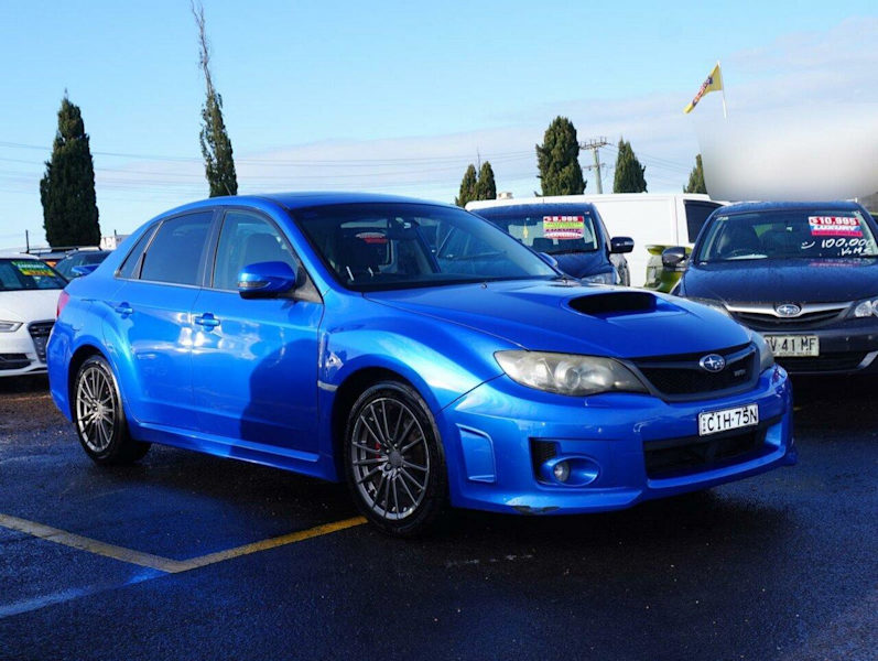 2011 Subaru Impreza G3 MY11 WRX AWD Blue 5 Speed Manual Sedan62933706283394110