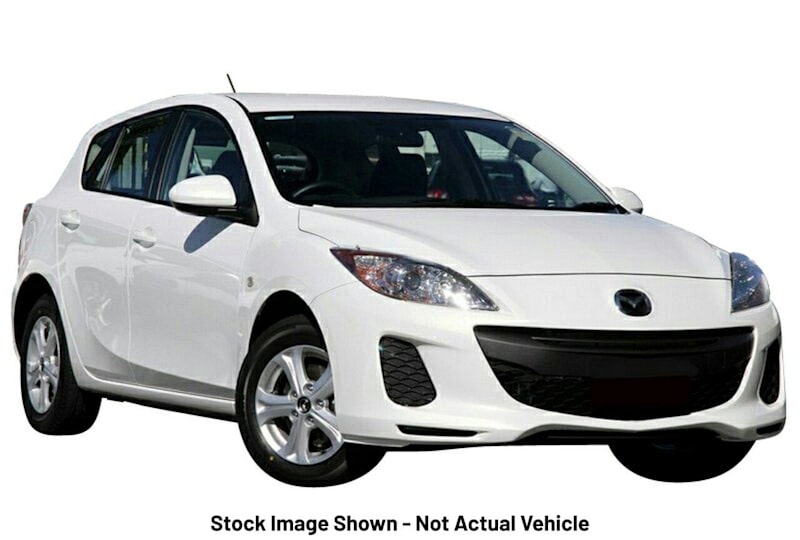 2012 Mazda 3 BL Series 2 MY13 Neo White 5 Speed Automatic Hatchback62885349515265110