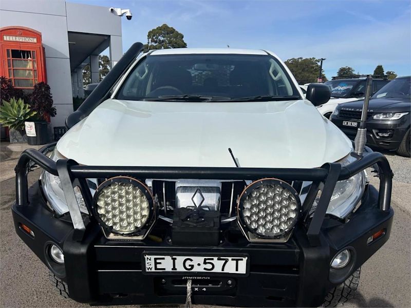 2016 Mitsubishi Triton MQ MY16 GLX Double Cab White 5 Speed Sports Automatic Utility62934700168450111