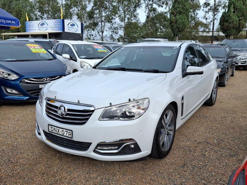 2017 Holden Calais VF II MY17 White 6 Speed Sports Automatic Sedan62936663556738112