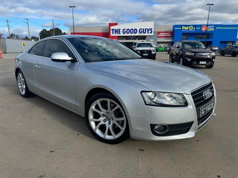 2010 Audi A5 8T 3.2 FSI Silver, Chrome 8 Speed CVT Multitronic Coupe62935686685443113
