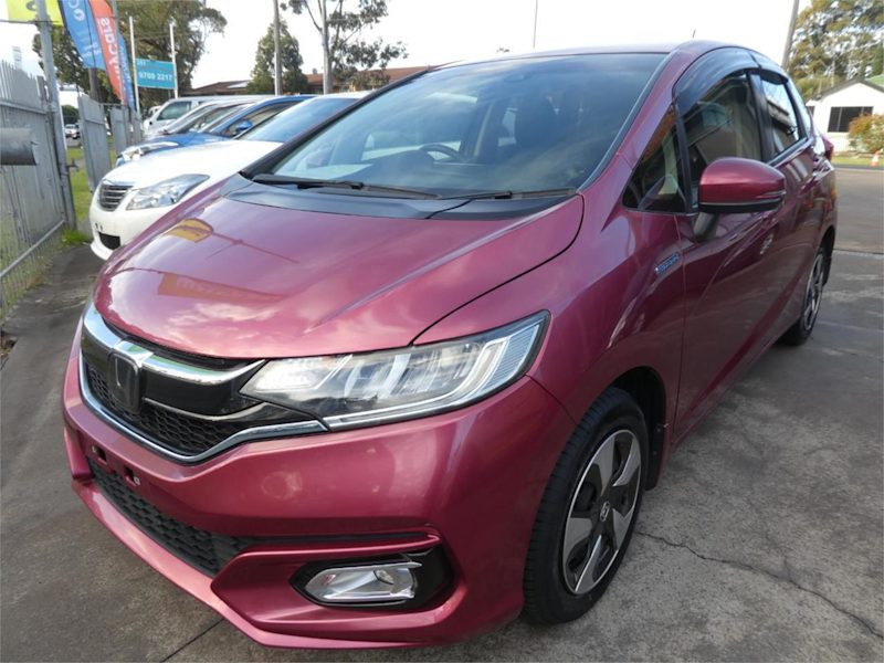 2018 Honda Fit GP5 (Hybrid) Pink 5 Speed Automatic Hatchback62934698003457112