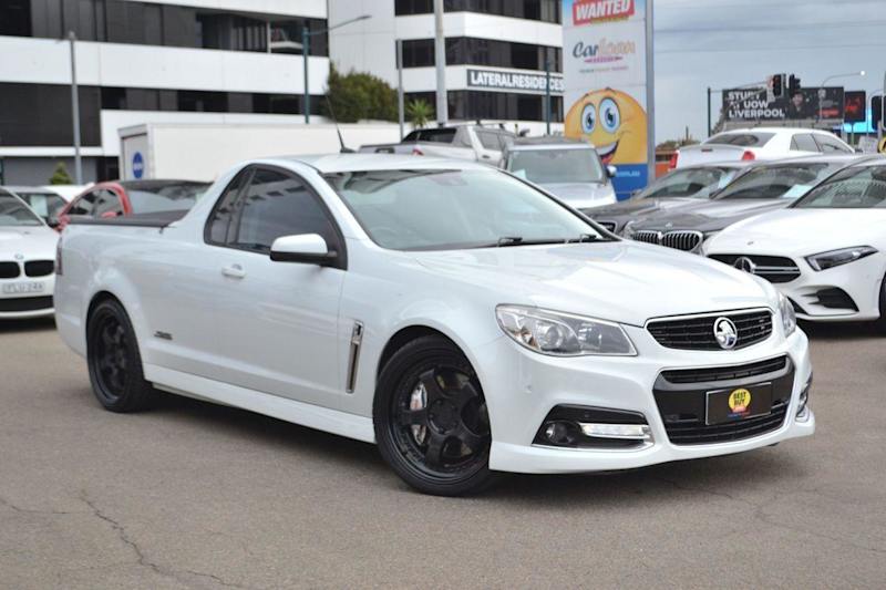 2015 Holden Ute VF MY15 SS V Redline Ute Extended Cab 2dr Spts Auto 6sp 632k Heron White62933708460034110
