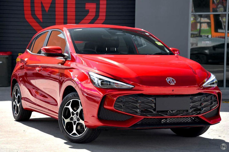 2025 MG MG3 ZP22 MY25.5 Essence Red 8 Speed Constant Variable Hatchback62882727240577110