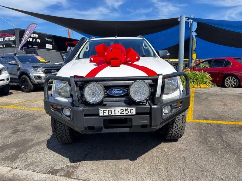 2015 Ford Ranger PX MkII Wildtrak Double Cab White 6 Speed Sports Automatic Double Cab62936663906819111