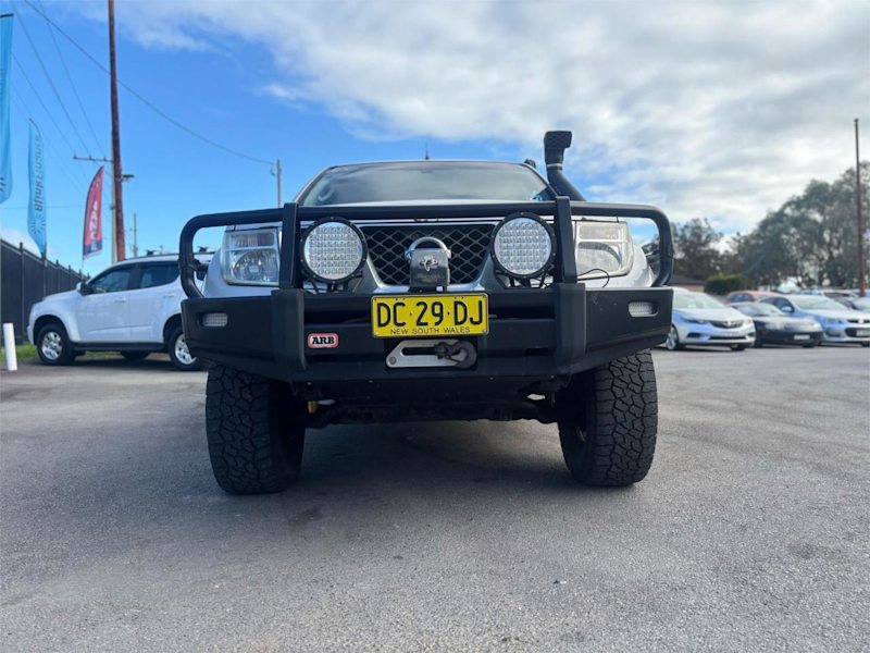 2007 Nissan Navara D40 ST-X (4x4) Silver 6 Speed Manual Dual Cab Pick-up62935685093507111