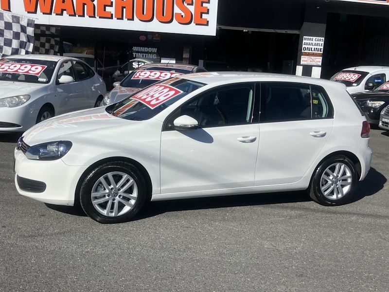 2009 Volkswagen Golf 1K MY10 118 TSI Comfortline White 7 Speed Auto Direct Shift Hatchback62935680738947111