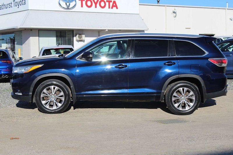 2014 Toyota Kluger GSU50R GXL 2WD Dynamic Blue 6 Speed Sports Automatic Wagon62939537601409113