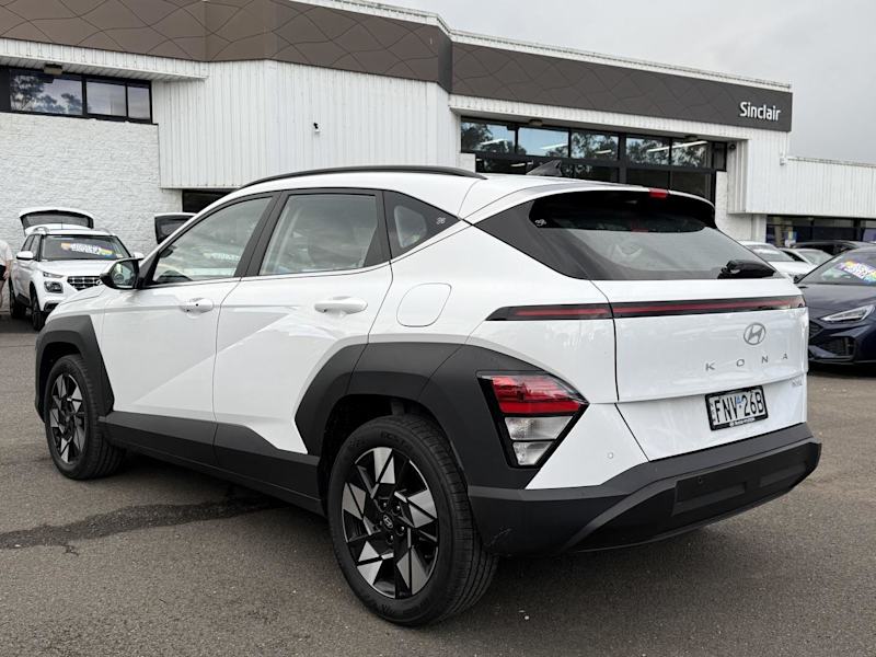 2024 Hyundai Kona SX2.V2 MY25 Hybrid D-CT 2WD Atlas White 6 Speed Sports Automatic Dual Clutch Wagon62882738155907114