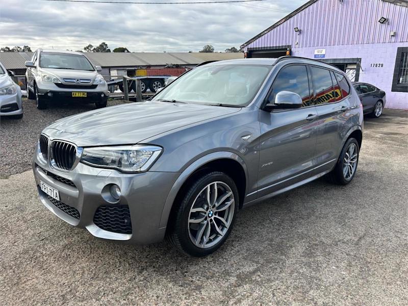 2016 BMW X3 F25 MY16 xDrive 20I Grey 8 Speed Automatic Wagon62934705852290112