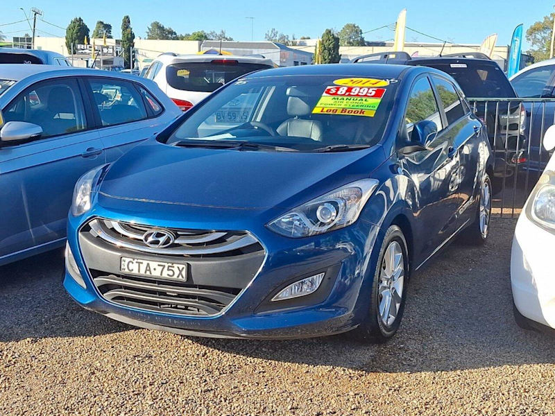 2014 Hyundai i30 GD2 MY14 Trophy Blue 6 Speed Manual Hatchback62935690885122112