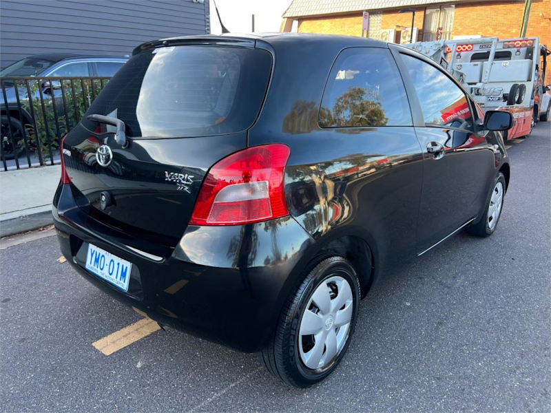 2007 Toyota Yaris NCP90R YR Black 5 Speed Manual Hatchback62935686338945112