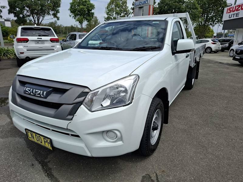 2017 Isuzu D-MAX MY17 SX 4x2 White 6 Speed Manual Cab Chassis62935687874819113