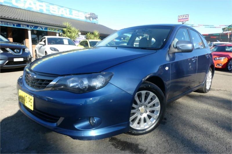 2008 Subaru Impreza MY08 RX (AWD) Blue 4 Speed Automatic Hatchback62882764977283111