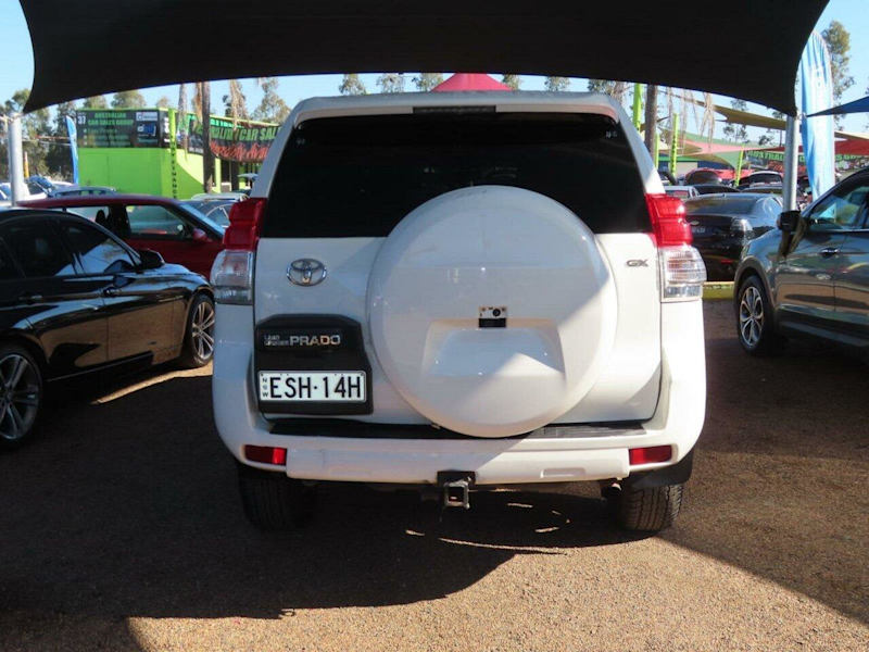 2009 Toyota Landcruiser Prado KDJ150R GX White 6 Speed Manual Wagon62934706526722114